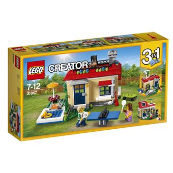 LEGO Creator Modular Poolside Holiday - 31067 | 356 Peças - 1