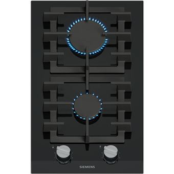 Placa a Gás Siemens iQ700 ER3A6BI40 | 30.2 cm | 2 Zonas | Preto - 1