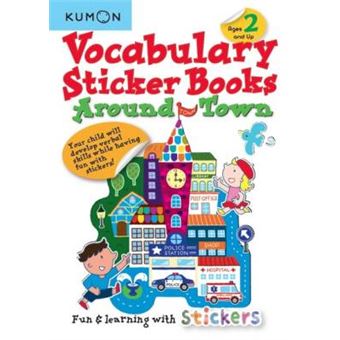 Vocabulary Sticker Books Around Town - 1