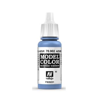 Tinta Acrílica Fosca Vallejo Model Color | 17 ml | 902 Azul Azur FS35231 - 1