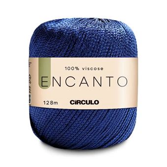 Fio de Crochet Circulo Encanto | 100G | Azul Bic - 1