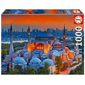 Puzzle Educa Mesquita Azul, Istambul 19612 | 1000 Peças - 1