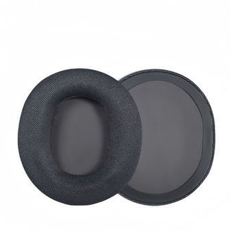 Almofadas para Auscultadores V-REEL para Steelseries Arctis NOVA 1 3 5 7 9X PRO | Preto | Tecido de Malha - 1