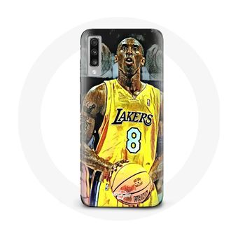 Capa Maniacase para Samsung Galaxy A70 Kobe Bryant Dunk Lakers 8 Nba Preto - 1