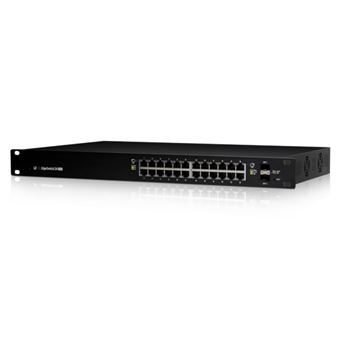 Switch de Rede Ubiquiti Networks EdgeSwitch 24 250W | Preto - 1