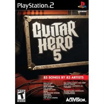 Guitar Hero 5 PS2 - 1