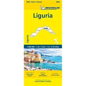 Liguria  Michelin Local Map 352 - 1