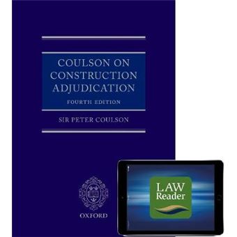 Coulson On Construction Adjudication Book And Digital Pack - 1