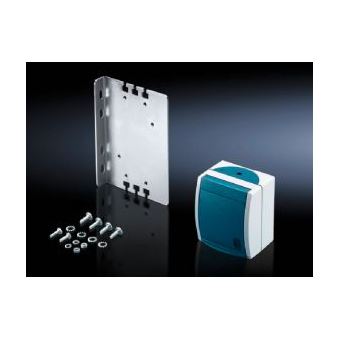 Rittal DK 7280.100 caixa para tomadas Tipo D (UK) Azul, Branco - 1