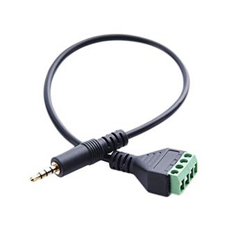 Adaptador 3.5mm TRRS Orysin para Terminal de Parafuso 4 Pinos – Áudio/AV - 1