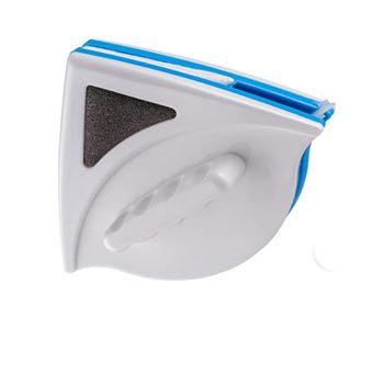 Limpa Vidros Magnético Ajustável  OnLike | Dupla Face - Branco/Azul - 1