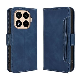 Capa FOXDOCK Protetora para Xiaomi 15T Pro | Suporte e Flip de couro PU | À Prova de Choque | Azul - 1