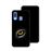Capa Silicone Hapdey Para Samsung Galaxy A40 2019 Design Olho de Lobo Olhando Para Você Flexível Em TPU - Preto_2