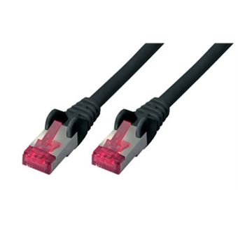 Cabo de Rede shiverpeaks RJ45/RJ45 Cat6a 7.5m | Preto - 1