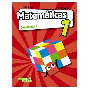 Cuaderno Mateáticas 1-1ºprimaria. Pauta. Pieza A Pieza - 1