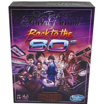 Trivial Pursuit Wizards of the Coast Stranger Things Back to the 80s