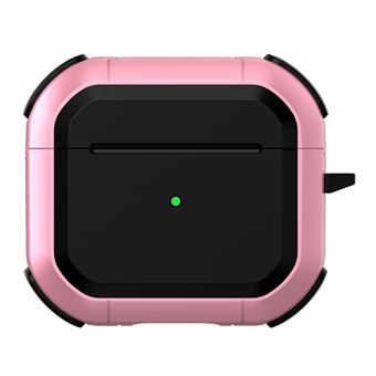 Capa e TPU à prova de choque com mosquetão, rosa Magunivers para AirPods 3 - 1