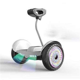 Hoverboard Besintu 54vMini | ABS | BMS | 700W | Bluetooth 5.0 | Música | LED - Branco - 1
