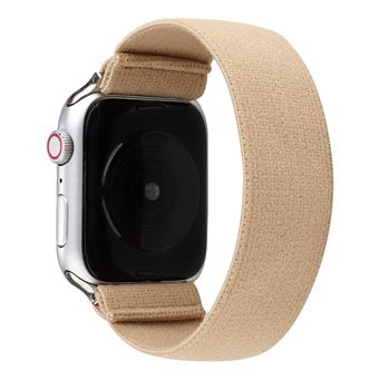Bracelete de Nylon HSMY Elástico para Apple Watch Series 6/ SE/ 5/ 4 | 40 mm - Kaki - 1