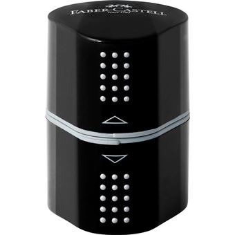 Afia-lápis Faber-Castell Grip 2001 | Preto - 1