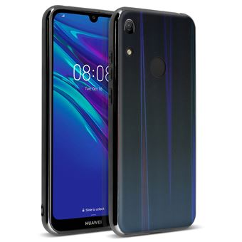 Capa Holograma Avizar para Huawei Y6 2019 Coleção Aurora Preto