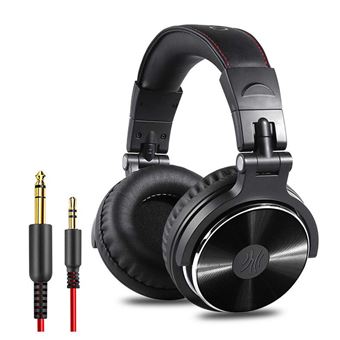 Auscultadores SZSMART OneOdio Pro 10 | Bluetooth | Over Ear | Microfone | Wired | Preto - 1