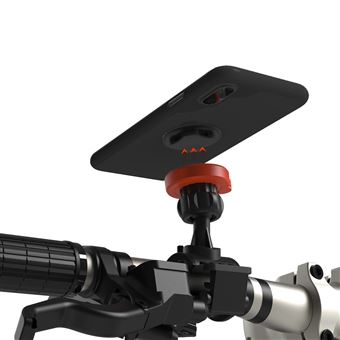Kit Antiimpacto Suporte 360º Bicicleta Mota e Trotinete com Capa Turtleshell para iPhone 12 Mini - 1
