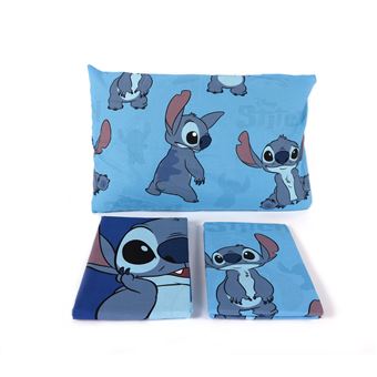 Jogo de Lençóis com Almofada Disney Stitch - 1