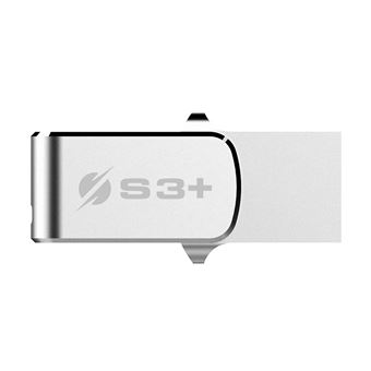 Unidade de Memória Usb S3Plus Technologies Pen Drive Steel | Aço inoxidável - 1