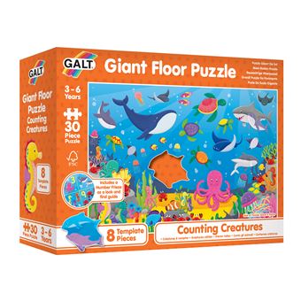 Puzzle Galt Toys No License Counting Creatures | 30 Peças - 1