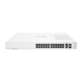 Switch de Rede HPE Aruba Networking Aruba Instant On 1960 24G 2XGT 2SFP+ | Branco - 1