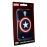 Capa Pdp Marvel Capitan America Vintage Para Samsung Gs4_0