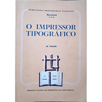 O impressor tipográfico. [volume iii] - 1
