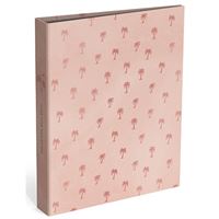 Dossier 4 Argolas Gacangift - Midnight Gold - A4 Rosa