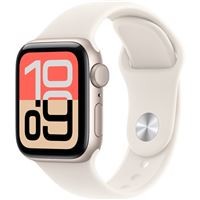 Apple Watch SE 3 GPS - 40mm - Alumínio Luz das estrelas | Sport Band - Luz das estrelas - S/M