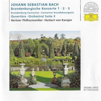 Brandenburg Concertos 1-3 - CD