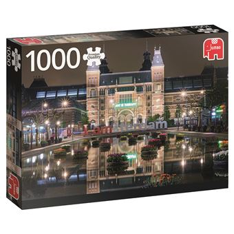 Puzzle Rijksmuseum De Noite Amsterdam - 1000 Peças