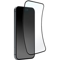 Película Ecrã Vidro Temperado Flexível Puro Nano Glass D3O® para iPhone 16 Pro Max- Moldura Preta
