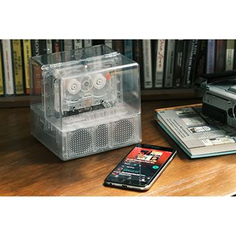 Coluna Bluetooth + Leitor de Cassetes NINM Lab - It's Real