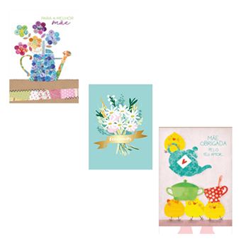 Postal Dia da Mãe 2024 - Envio Aleatório - 1