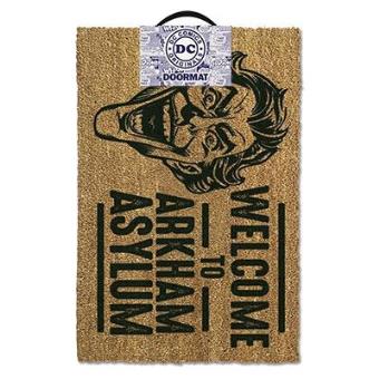 Batman - Tapete de Porta Joker "Welcome to Arkham Asylum"