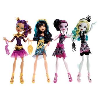 Boneca Usada Monster High - Cleo de Nile - Coleção Monstros, Câmara e Ação  - Original