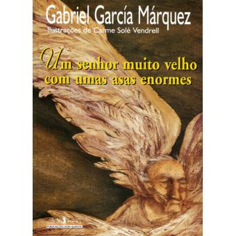 Um Senhor Muito Velho Com Umas Asas Enormes