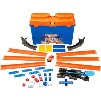 Kit De Carro Com Lançador E Pista Mega Track Looping - Compre