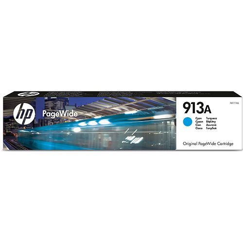 Tinteiro HP 913A - Ciano - F6T77AE