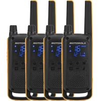 Walkie-Talkie Motorola TALKABOUT T82 Extreme Quad - Preto | Amarelo