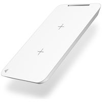 Carregador Qi Wireless com Suporte Rock - Branco