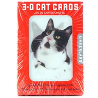 Baralho Cartas Lenticular Cats - Kikkerland