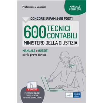 600 TECNICI CONTABILI MINISTERO DELLA GIUSTIZIA - 1
