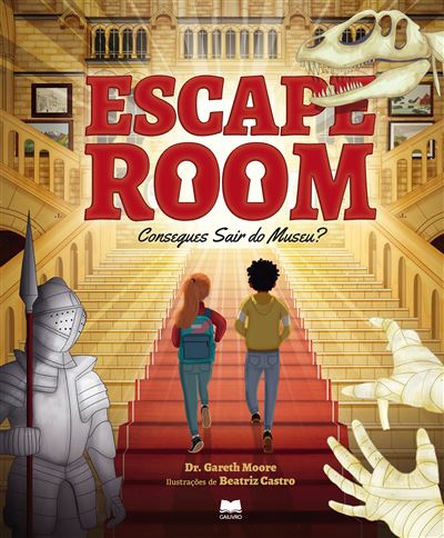 Livro Escape Room - Consegues Sair do Jogo ? de Gareth Moore (Português)
